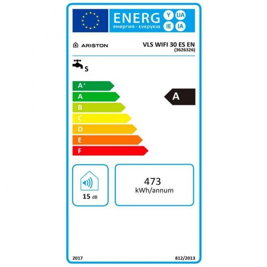 Ariston Velis WiFi Termo Eléctrico Multiposición 30L B