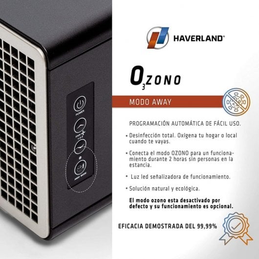 Haverland Pureairbox Purificador de Aire PCO Negro