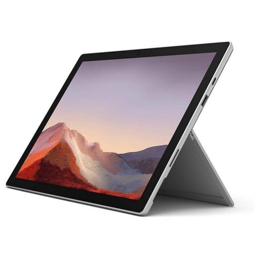 Microsoft Surface Pro 7 Intel Core i5-1035G4/8GB/128GB SSD/12.3" Tátil Platina + Surface Pro Type Cover Preto