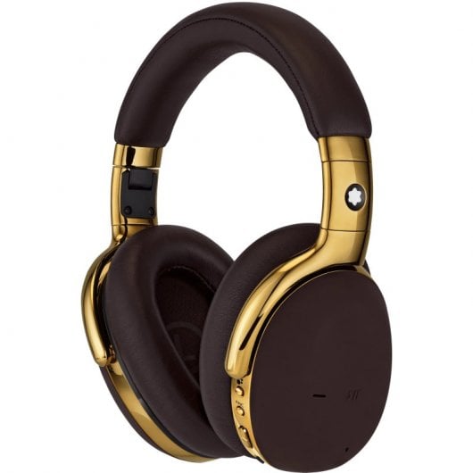Montblanc MB 01 Auriculares Inalámbricos con Cancelación de Ruido Marrón