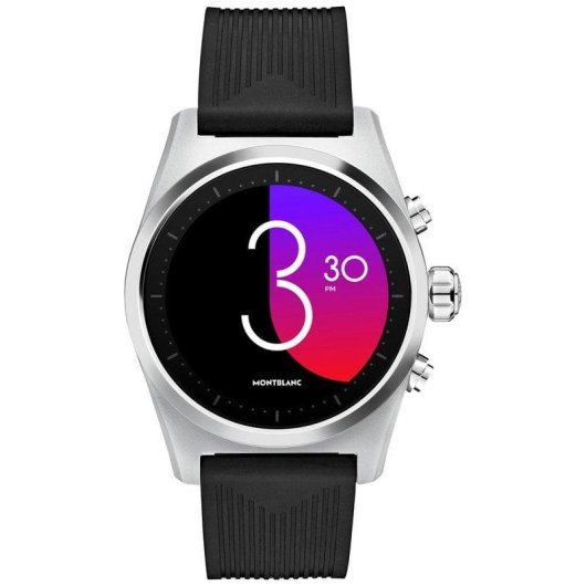 Montblanc Summit Lite Aluminio Gris con Correa de Caucho