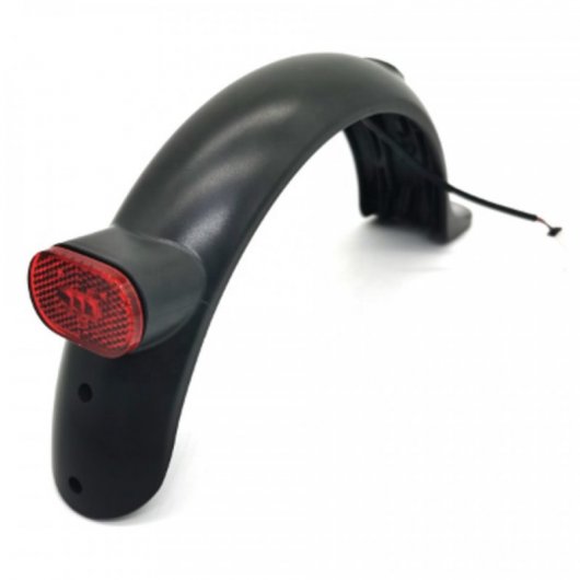 Garde-boue arrière + plaque d'immatriculation + feu stop pour scooter Xiaomi 1S/Essential/Pro2