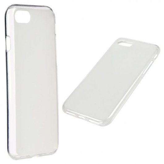 Funda Silicona Lisa Blanca para iPhone 7