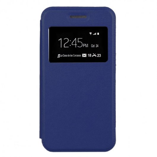 Funda Libro Imantado Azul para Iphone 7