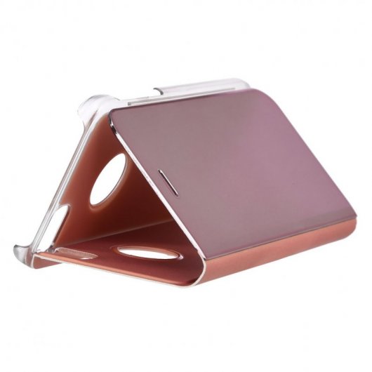 Funda Libro Espejo Oro Rosa para iPhone 7
