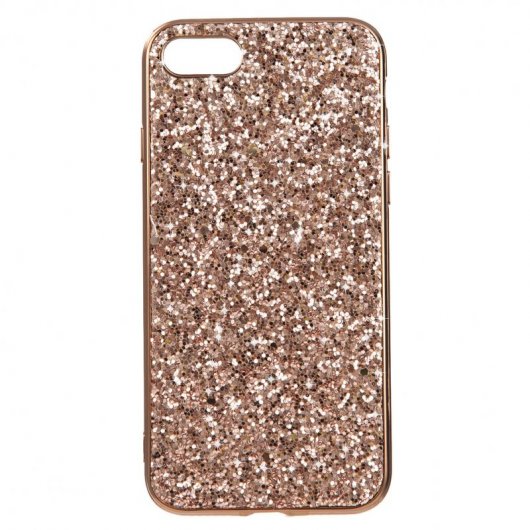 Funda Brillantina Oro Rosa para iPhone 7