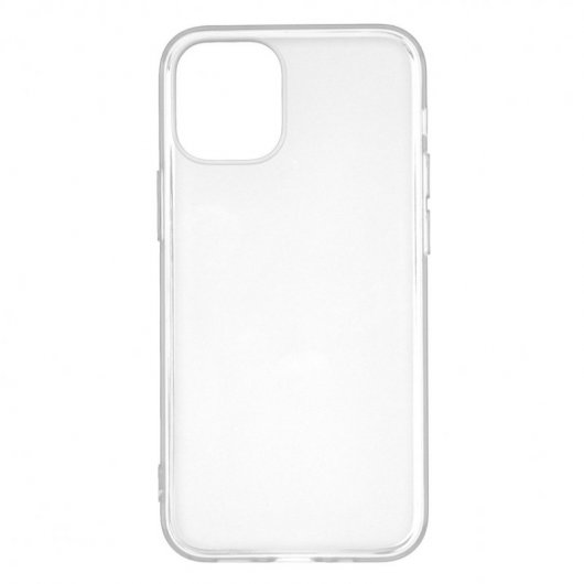 Funda Silicona Lisa Blanca para iPhone 12