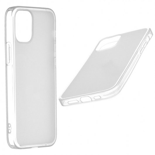 Funda Silicona Lisa Blanca para iPhone 12