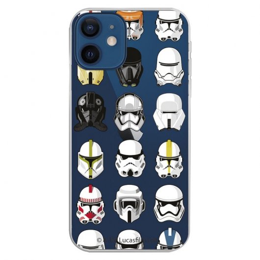 Funda Oficial de Star Wars Patrón Cascos Star Wars para iPhone 12