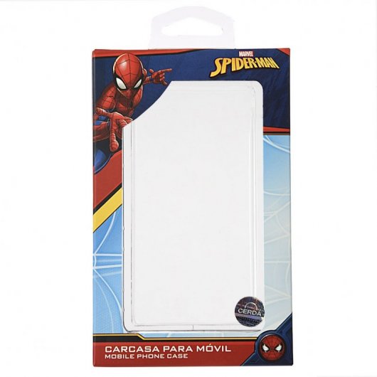 Funda Oficial de Marvel Spiderman Silueta Transparente Marvel para iPhone 7
