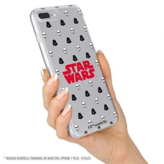 Funda Oficial de Star Wars Patrón D/S Star Wars para iPhone 7 Plus