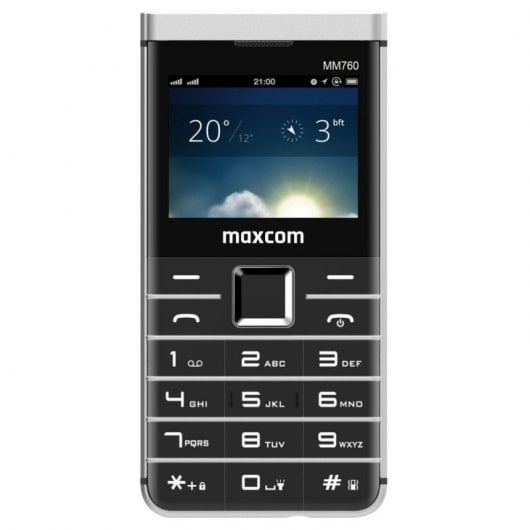 Maxcom Comfort MM750 Teléfono para Mayores Negro