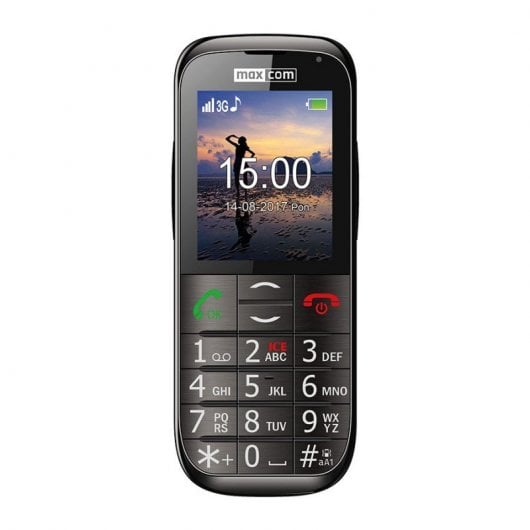 Maxcom Comfort MM721 3G Teléfono para Mayores Negro