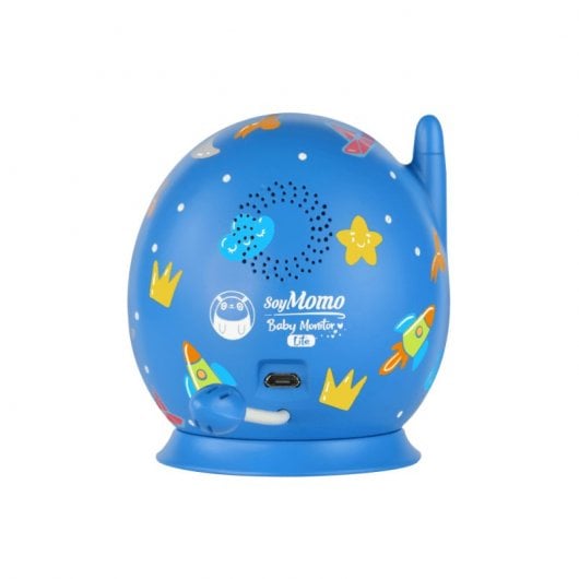 SoyMomo Baby Monitor Lite Vigilabebés Inalámbrico Azul