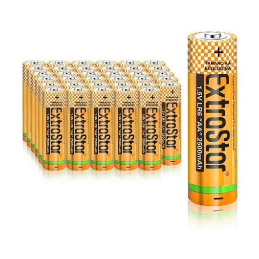 Extrastar Pack 36 Pilas Alcalinas AA LR06