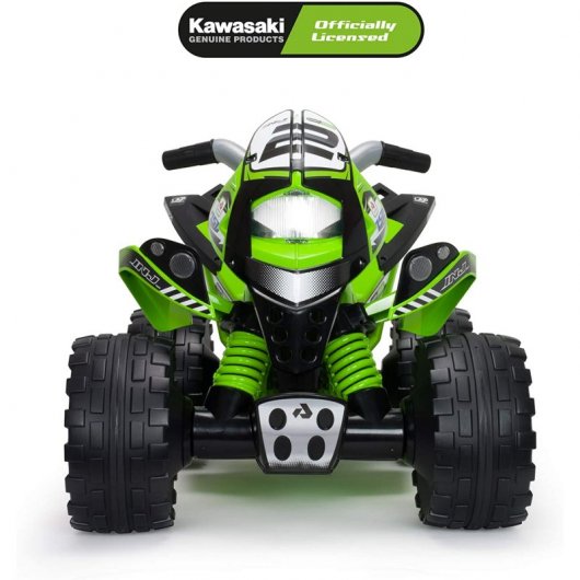 Injusa The Beast Kawasaki Quad Eléctrico 12V Verde