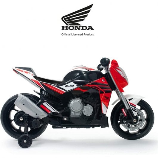 Injusa Honda Naked Moto Eléctrica 12V Rojo
