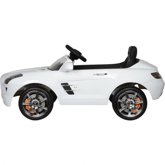 RunRunToys Mercedes Benz SLS Coche Eléctrico 12V Blanco