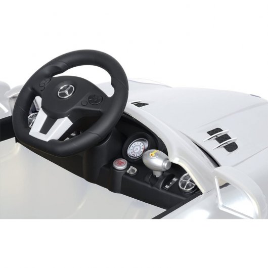 RunRunToys Mercedes Benz SLS Coche Eléctrico 12V Blanco