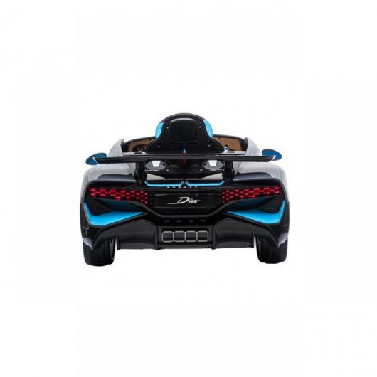 RunRunToys Bugatti Divo Coche Eléctrico 12V Negro