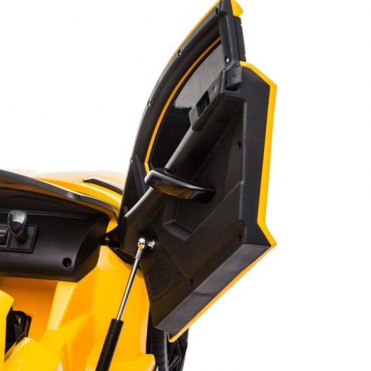 HomCom Lamborghini SVJ Coche Eléctrico Amarillo