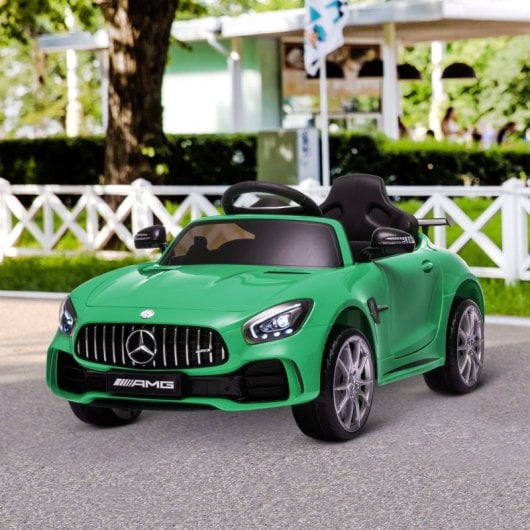 HomCom Mercedes-AMG Coche Eléctrico Verde