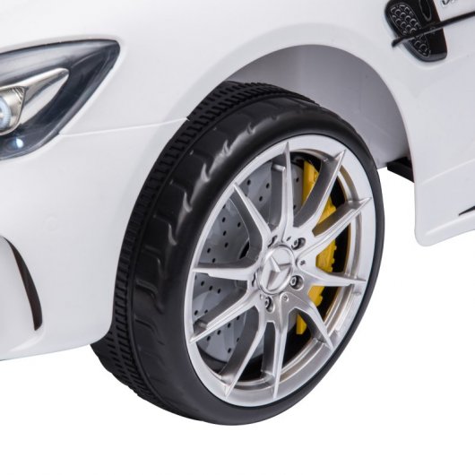 HomCom Mercedes-AMG Carro Elétrico Branco