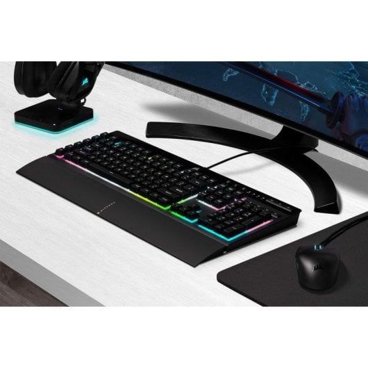 Corsair K55 RGB PRO XT Teclado Gaming Retroiluminado Negro