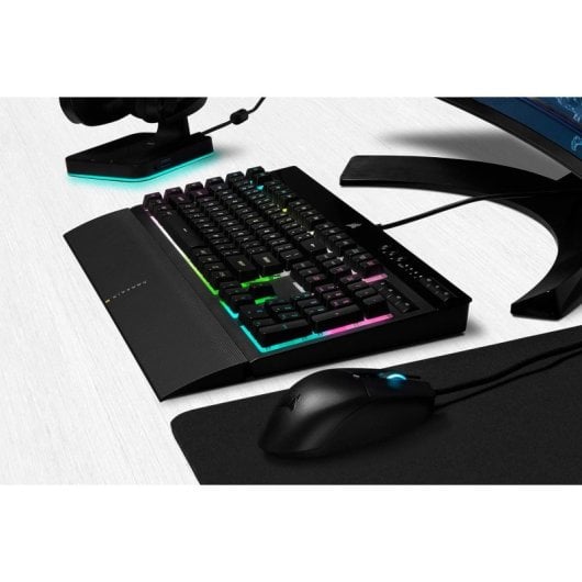 Tastiera da gioco retroilluminata Corsair K55 RGB PRO XT nera