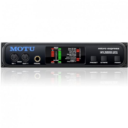 Motu Micro Express II Interfaz de Audio MIDI USB