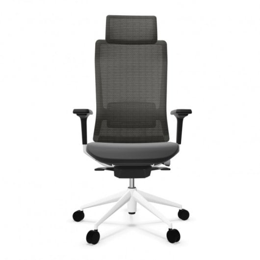 Chaise de bureau Actiu TNK Flex blanc/noir noir