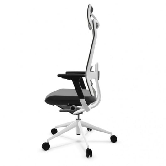 Chaise de bureau Actiu TNK Flex blanc/noir noir