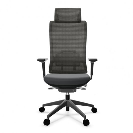 Actiu TNK Flex Carbon Black Cadeira de Escritório Preta