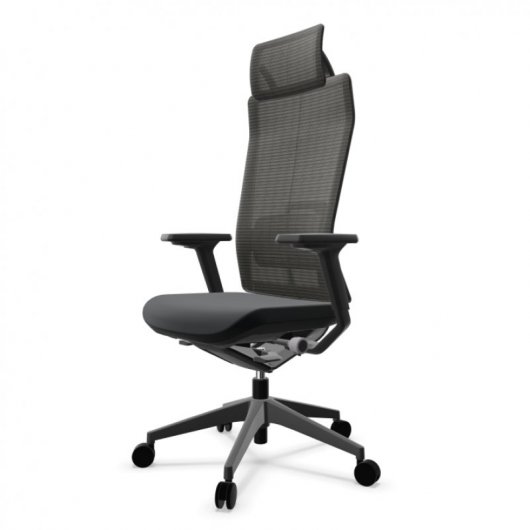 Actiu TNK Flex Carbon Black Cadeira de Escritório Preta