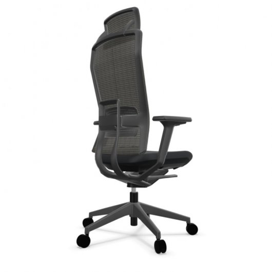 Actiu TNK Flex Carbon Black Cadeira de Escritório Preta