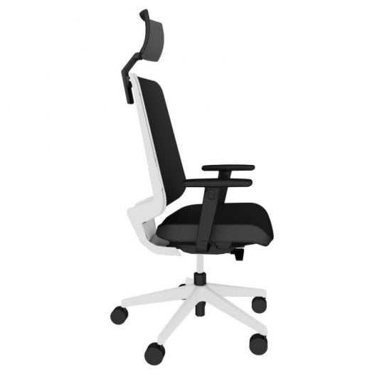 Forma 5 Dot Pro Silla de Oficina con Cabezal Negra/Blanca