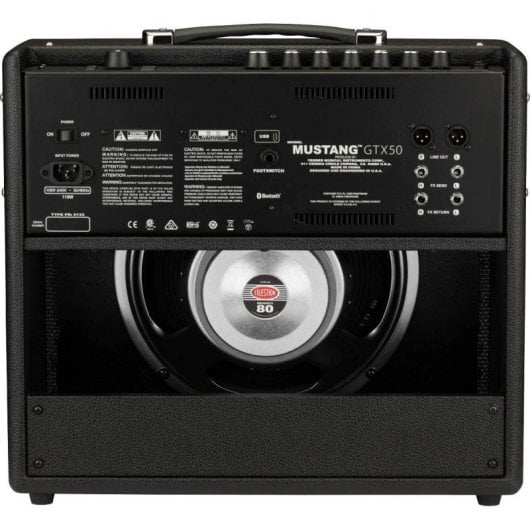 Fender Mustang GTX50 Combo Digital para Guitarra 50W