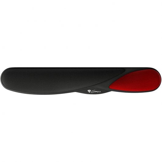 Genesis MW44 Reposamuñecas Negro/Rojo