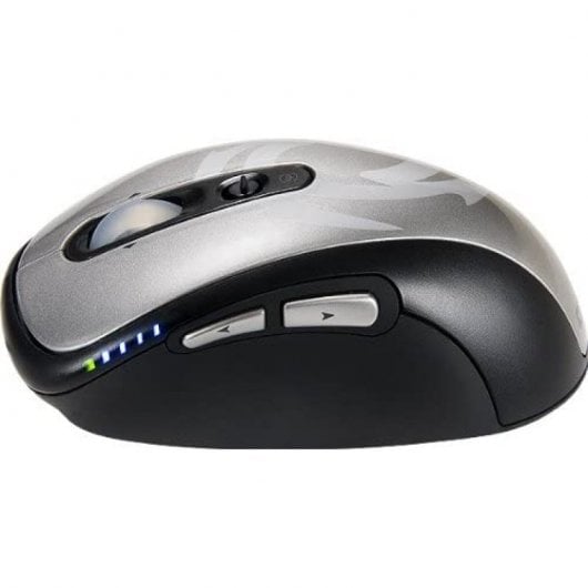 Mouse wireless Revoltec RE120 2600 DPI Nero/Grigio