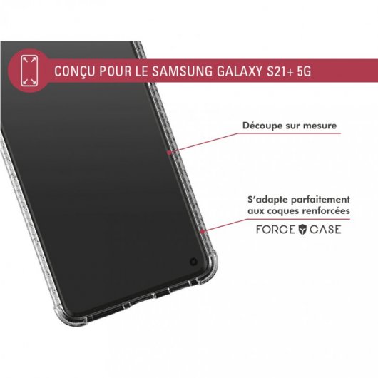 Force Glass Protector Vidrio Orgánico para Samsung Galaxy S21 Plus