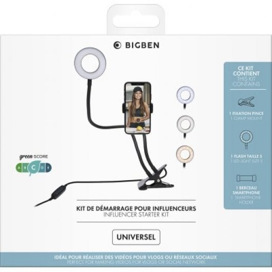 Kit BigBen Vlogging avec support et LED