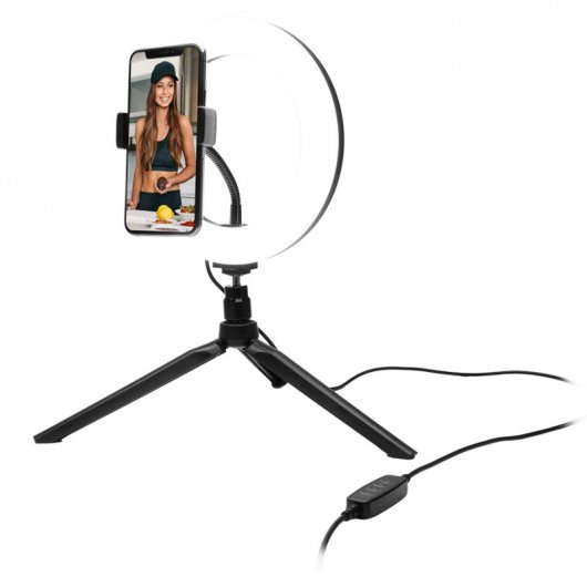 BigBen Kit Vlogging con Trípode y LED