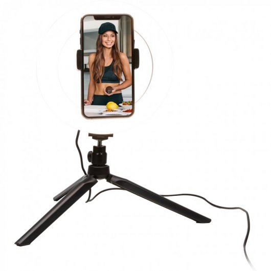 BigBen Kit Vlogging con Trípode y LED