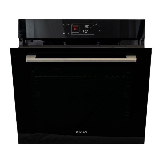 Evvo H3 Horno Pirolítico Multifunción 78L Negro