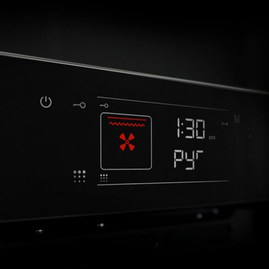 Evvo H3 Horno Pirolítico Multifunción 78L Negro