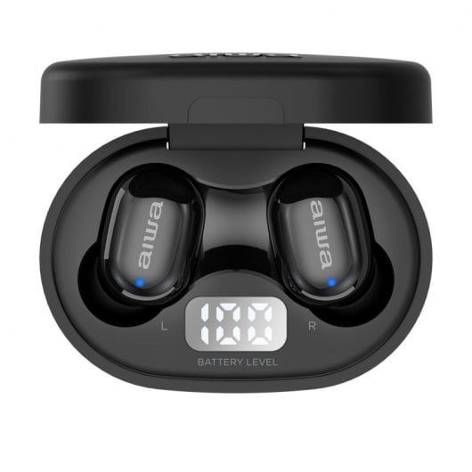 Aiwa EBTW-150 Auriculares Bluetooth Negros