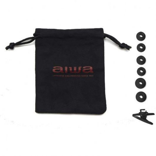 Aiwa ESTM-100 Auriculares con Micrófono Plateados