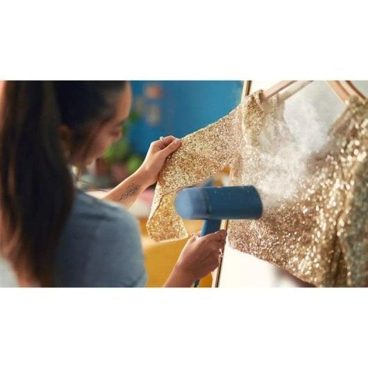 Vaporizador Philips STH3000/20 Compacto Plegável 1000W Azul 20g/min