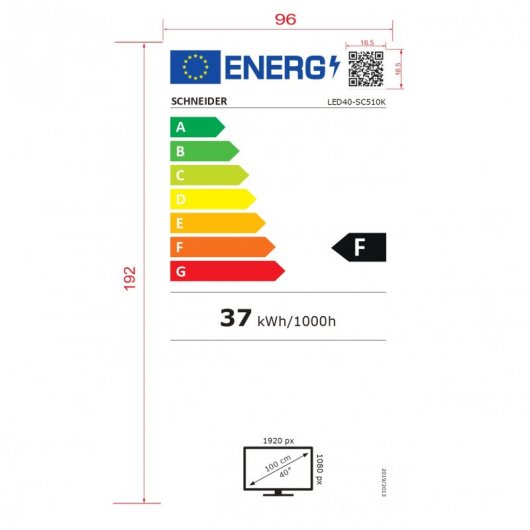 Schneider SC-LED40SC510K 40" D-LED FullHD
