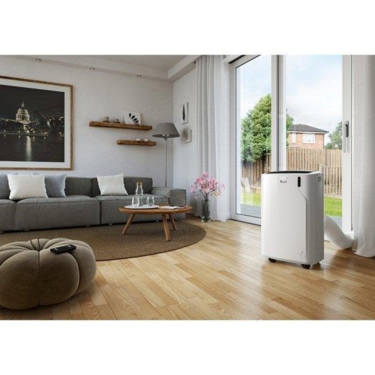 Ar Condicionado Portátil DeLonghi PAC EM90 9.800 BTU Classe A Gás R290 Comando